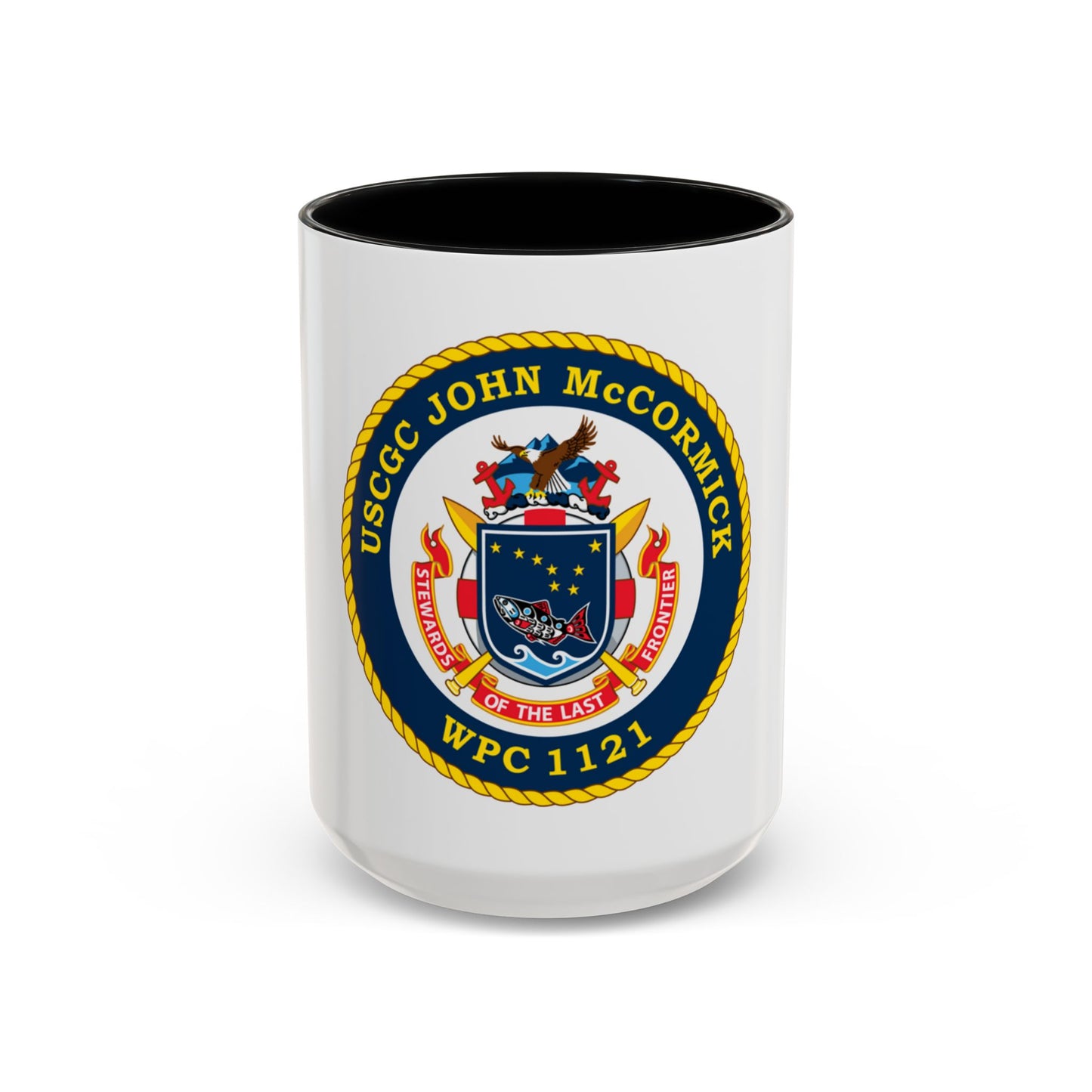 USS John McCormick WPC 1121 (U.S. Coast Guard) Accent Coffee Mug
