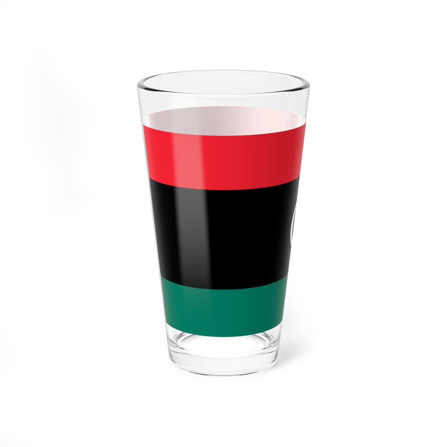 Flag of Libya Variant (Libya) Pint Glass 16oz