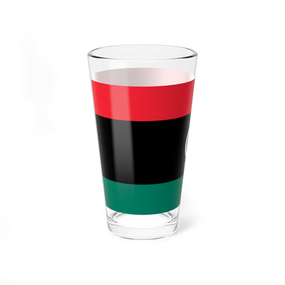 Flag of Libya Variant (Libya) Pint Glass 16oz