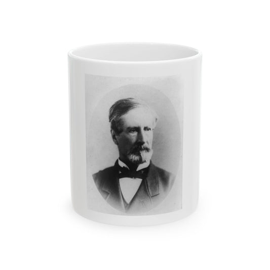 J.C. Pemberton, Head-And-Shoulders Portrait, Facing Right (U.S. Civil War) White Coffee Mug