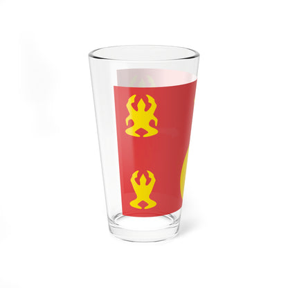 Hmong flag (China) Pint Glass 16oz