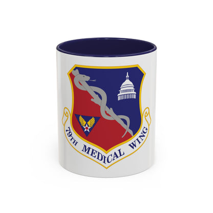 79th Medical Wing (U.S. Air Force) Accent Coffee Mug