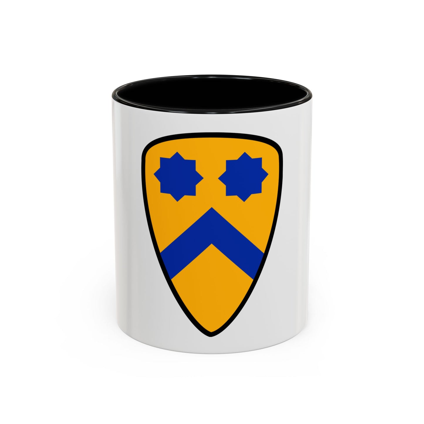 US 2nd Cavalry Division (U.S. Army) Accent Coffee Mug