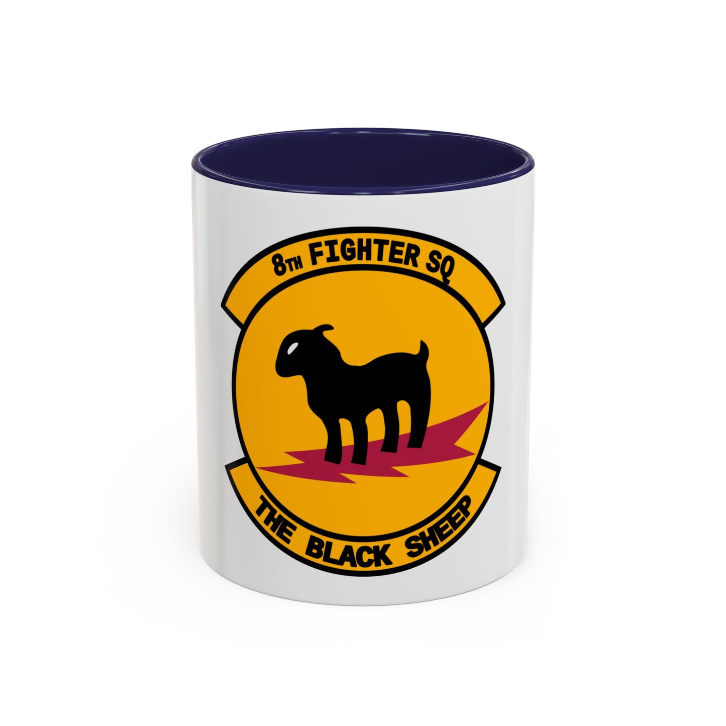 8th Fighter Squadron (U.S. Air Force) Accent Coffee Mug