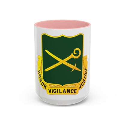 385 Military Police Battalion (U.S. Army) Accent Coffee Mug