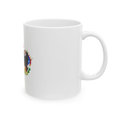 Greater Coat of Arms of Chile (1834-1920) - White Coffee Mug