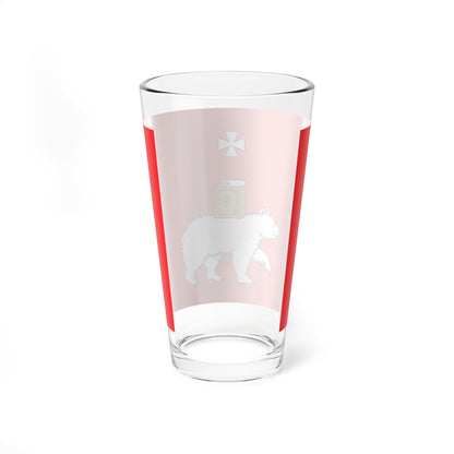 Flag of Perm (Russia) Pint Glass 16oz