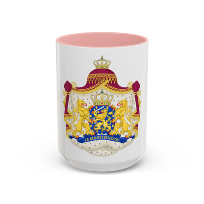 Royal coat of arms of the Netherlands - Accent Coffee Mug