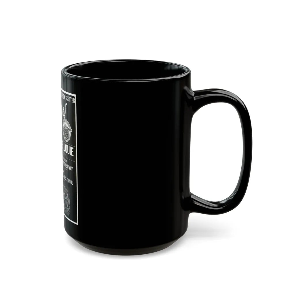 Scepter Records 1963 (Music Poster) Black Coffee Mug-Go Mug Yourself