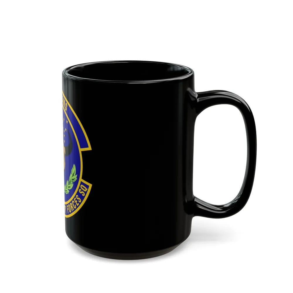 841 Missile Security Forces Squadron AFGSC (U.S. Air Force) Black Coffee Mug-Go Mug Yourself