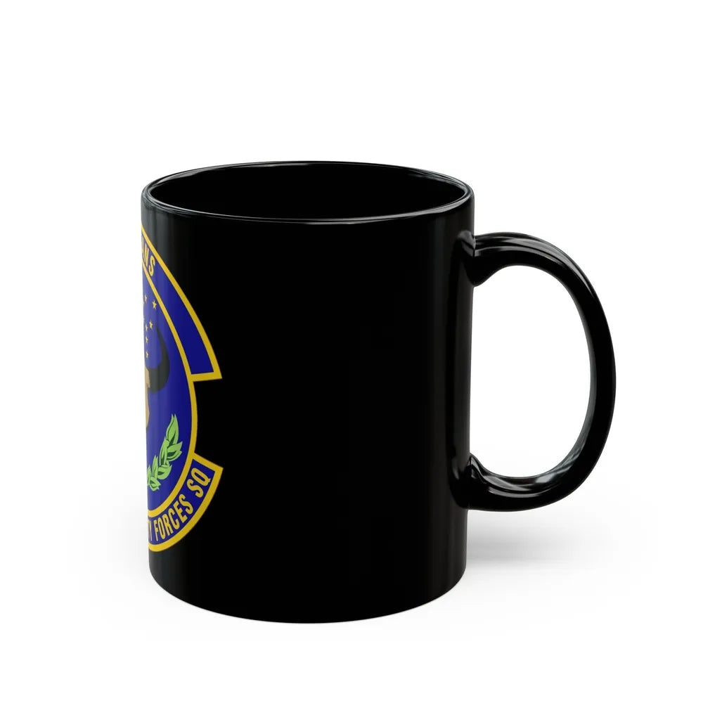 841 Missile Security Forces Squadron AFGSC (U.S. Air Force) Black Coffee Mug-Go Mug Yourself