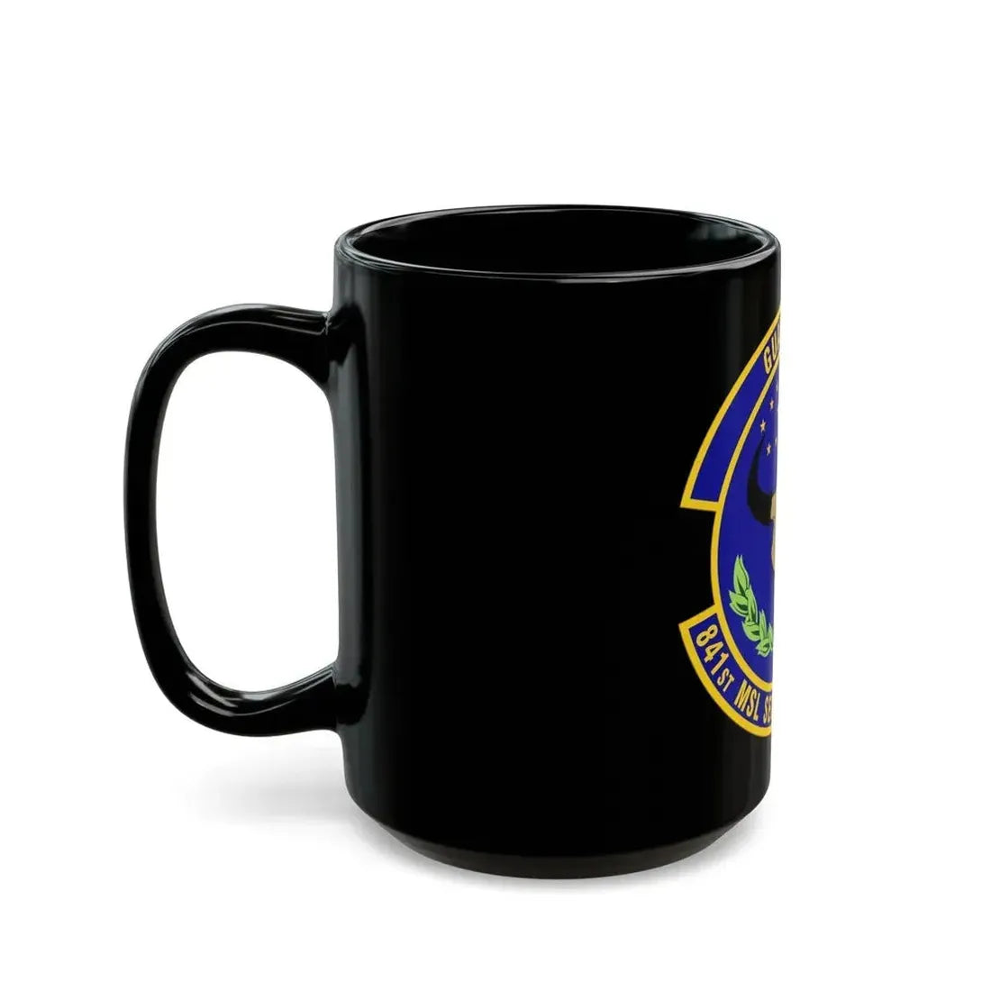 841 Missile Security Forces Squadron AFGSC (U.S. Air Force) Black Coffee Mug - Go Mug Yourself