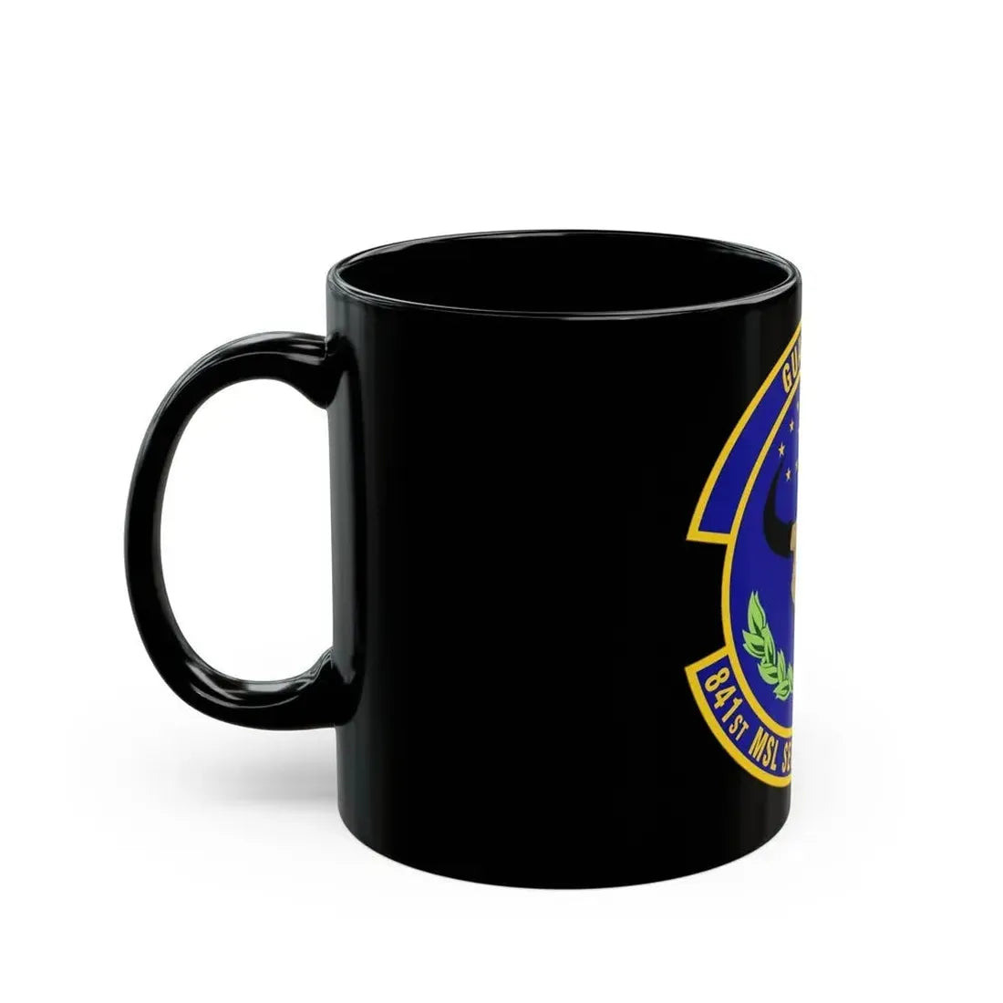 841 Missile Security Forces Squadron AFGSC (U.S. Air Force) Black Coffee Mug - Go Mug Yourself