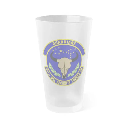 841 Missile Security Forces Squadron AFGSC (U.S. Air Force) Frosted Pint Glass 16oz 16oz Frosted - Go Mug Yourself