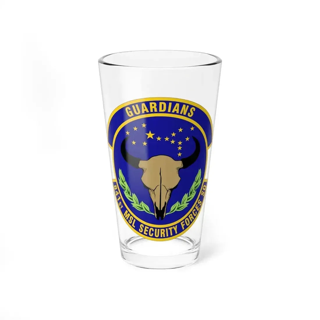 841 Missile Security Forces Squadron AFGSC (U.S. Air Force) Pint Glass 16oz 16oz - Go Mug Yourself