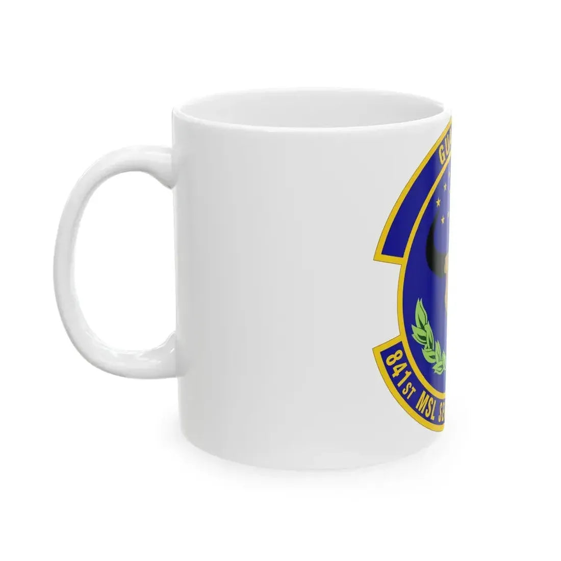 841 Missile Security Forces Squadron AFGSC (U.S. Air Force) White Coffee Mug - Go Mug Yourself