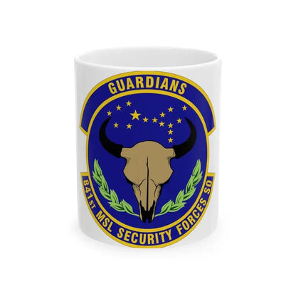 841 Missile Security Forces Squadron AFGSC (U.S. Air Force) White Coffee Mug - Go Mug Yourself