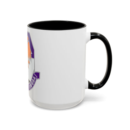 84 Civil Affairs Battalion (U.S. Army) Accent Coffee Mug