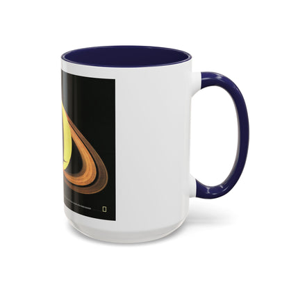 Space - Saturn (1981) (Map) Accent Coffee Mug