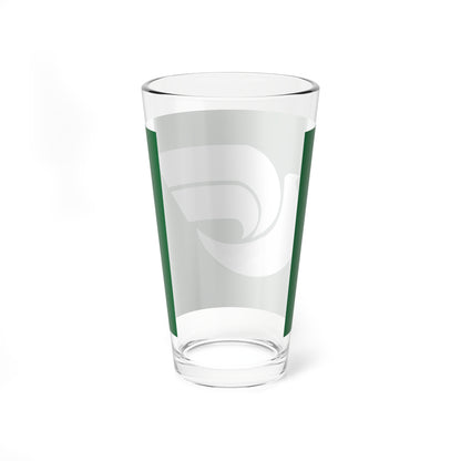 Flag of Nishimeya Aomori (Japan) Pint Glass 16oz