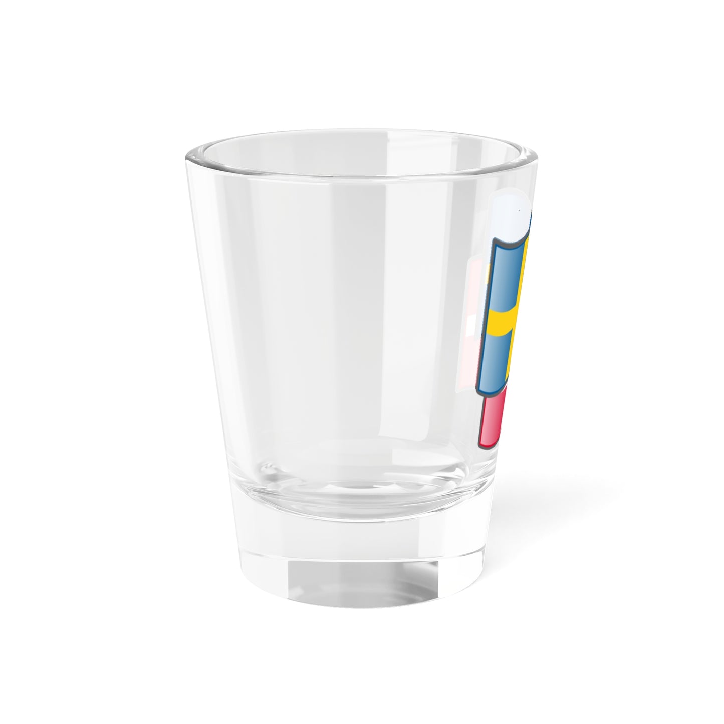 Denmark-Sweden (Denmark) Shot Glass 1.5oz