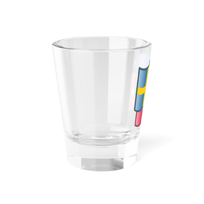Denmark-Sweden (Denmark) Shot Glass 1.5oz