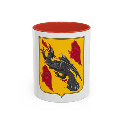 81 Airborne Antiaircraft Artillery Battalion 2 (U.S. Army) Accent Coffee Mug
