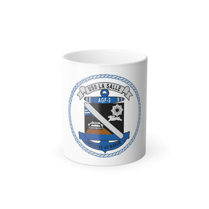 USS LA SALLE AGF 3 (U.S. Navy) Color Changing Mug 11oz