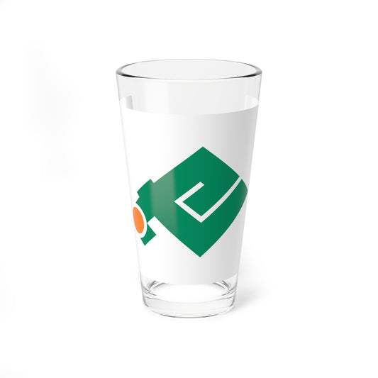 Flag of Setana Hokkaido (Japan) Pint Glass 16oz