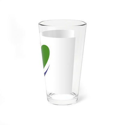 Flag of Iki Nagasaki (Japan) Pint Glass 16oz
