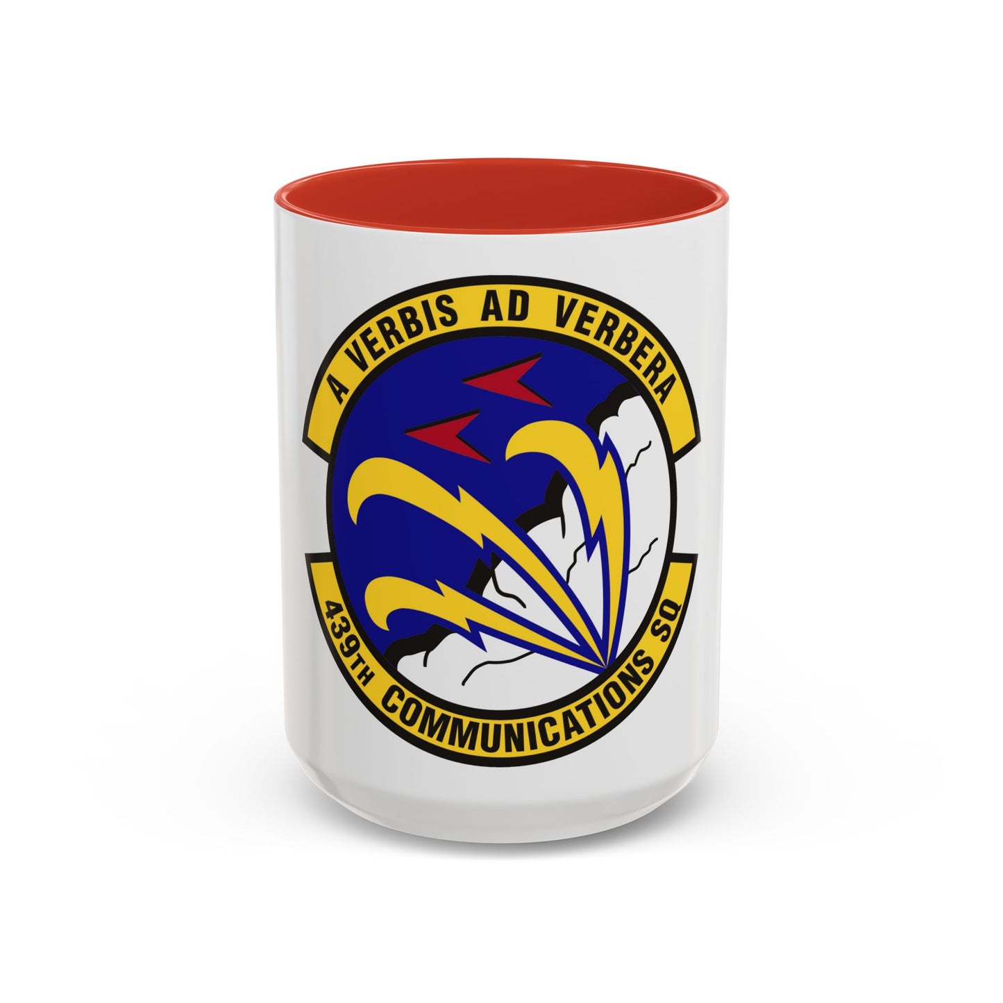 439th Communications Squadron (U.S. Air Force) Accent Coffee Mug