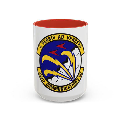 439th Communications Squadron (U.S. Air Force) Accent Coffee Mug