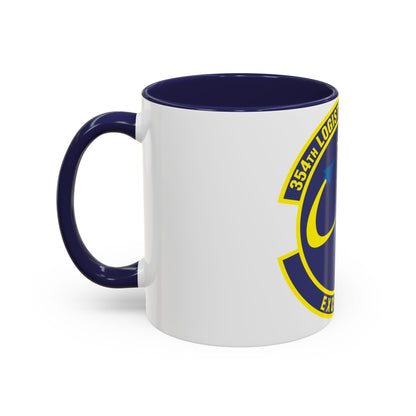 354th Logistics Support Squadron (U.S. Air Force) Accent Coffee Mug