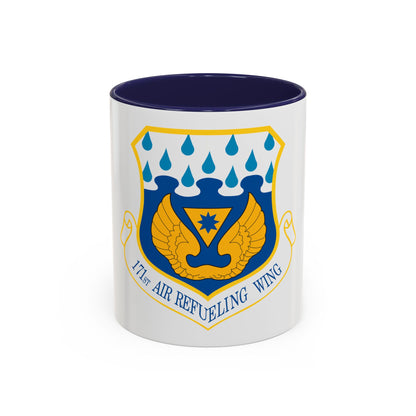 171st Air Refueling Wing (U.S. Air Force) Accent Coffee Mug