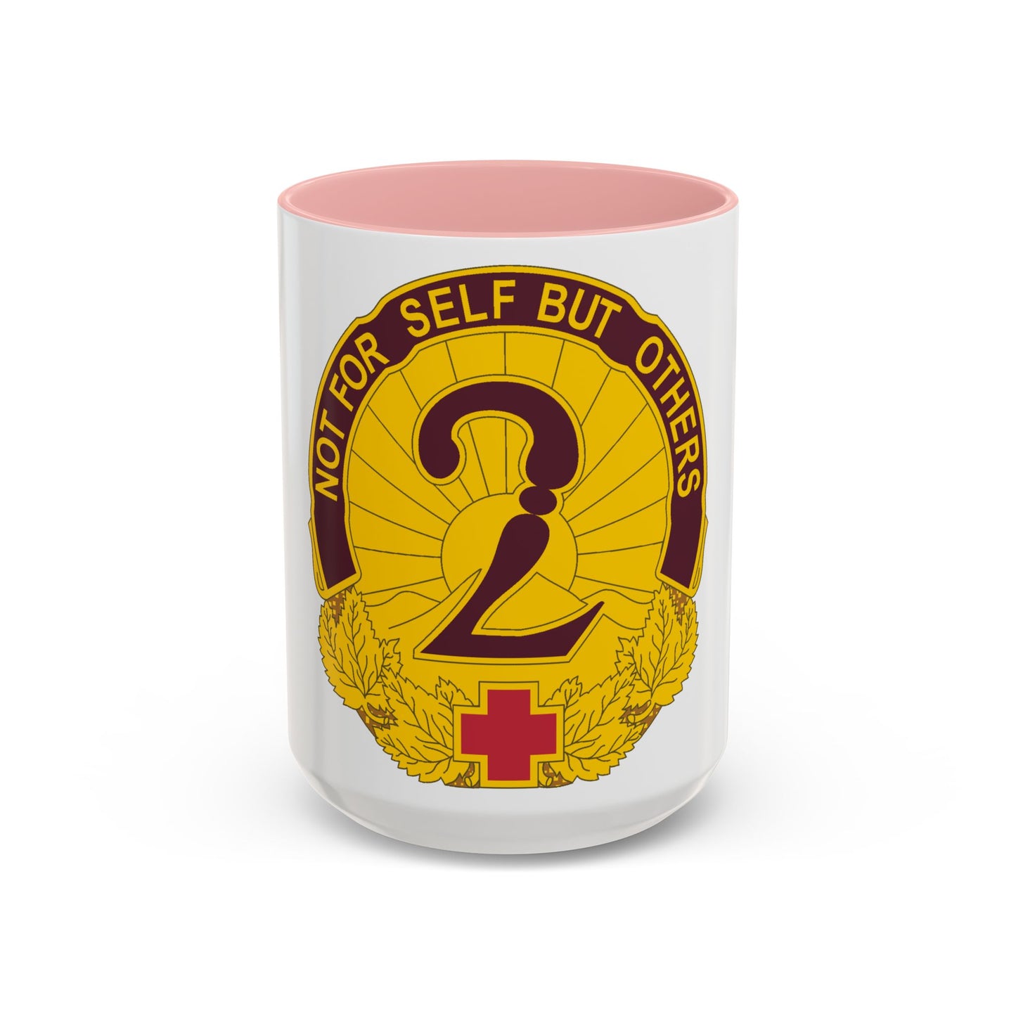 2 tasses à café décoratives de l'hôpital général (armée américaine)