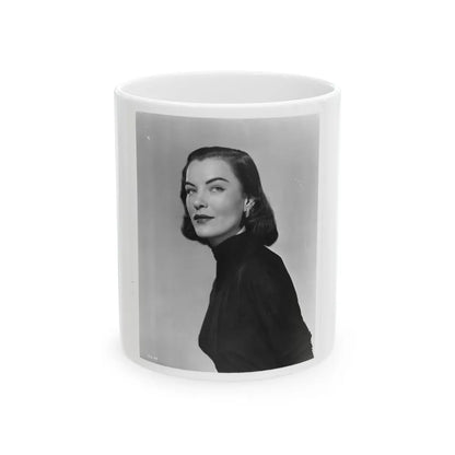 Ella Raines #46 (Vintage Female Icon) White Coffee Mug-11oz-Go Mug Yourself