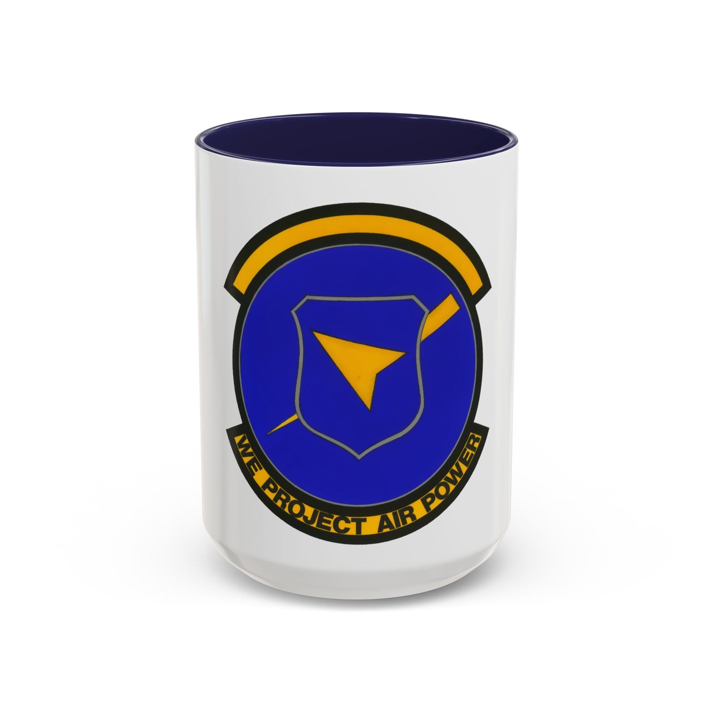 496 Air Base Sq USAFE (U.S. Air Force) Accent Coffee Mug