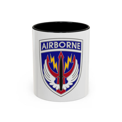 Special Operations Command Central (U.S. Army) Accent Coffee Mug