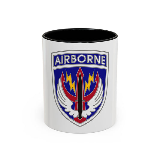 Special Operations Command Central (U.S. Army) Accent Coffee Mug
