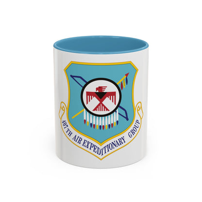 407th Air Expeditionary Group (U.S. Air Force) Accent Coffee Mug