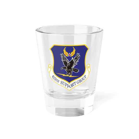 613th Support Group (U.S. Air Force) Shot Glass 1.5oz