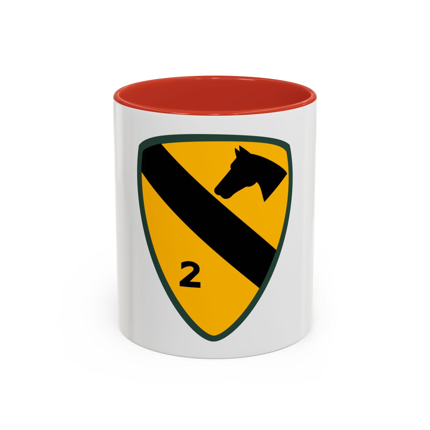 2nd Brigade 1st Cavalry Division (U.S. Army) Accent Coffee Mug
