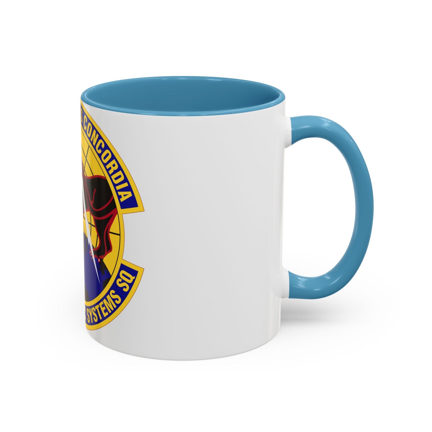 638th Electronic Systems Squadron (U.S. Air Force) Accent Coffee Mug