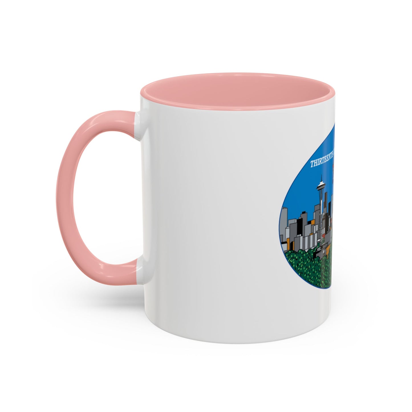 13th CG District Pacific Northwest (U.S. Coast Guard) Accent Coffee Mug