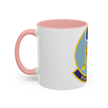 81st Fighter Squadron (U.S. Air Force) Accent Coffee Mug