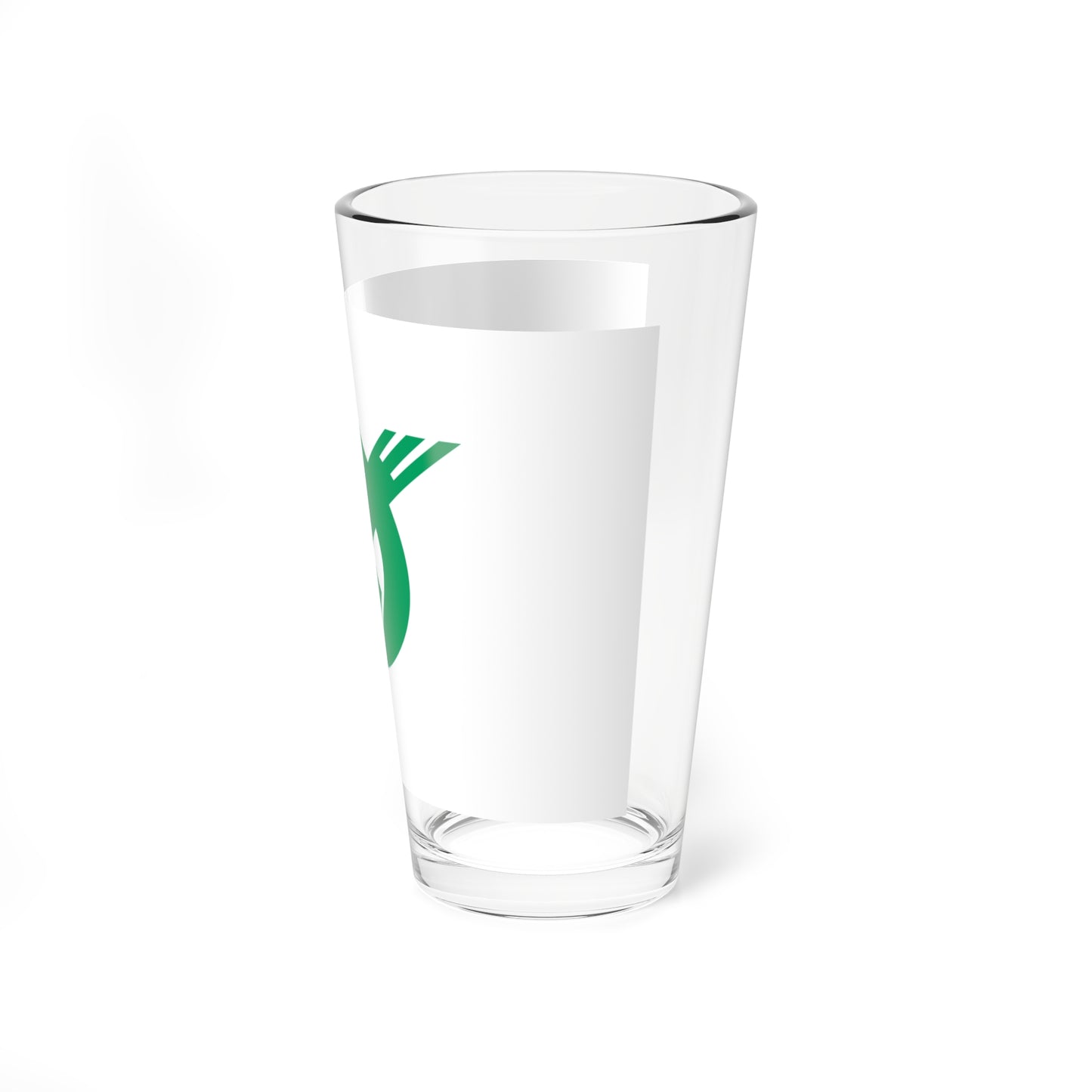 Flag of Aitō Shiga 1971-2005 (Japan) Pint Glass 16oz