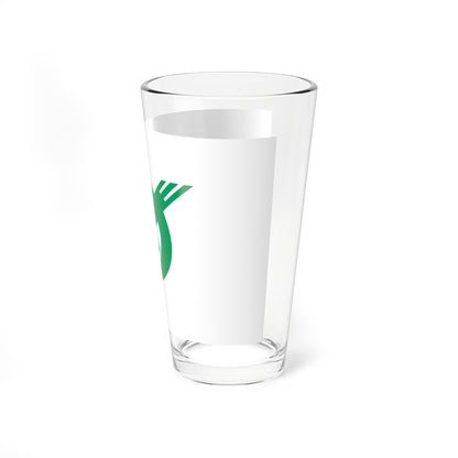 Flag of Aitō Shiga 1971-2005 (Japan) Pint Glass 16oz