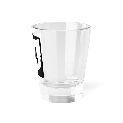 OH-164 1967 (Ohio) (Road Sign) Shot Glass 1.5oz