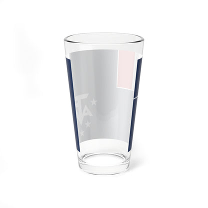 Flag of the French Southern and Antarctic Lands 2020 (France) Pint Glass 16oz