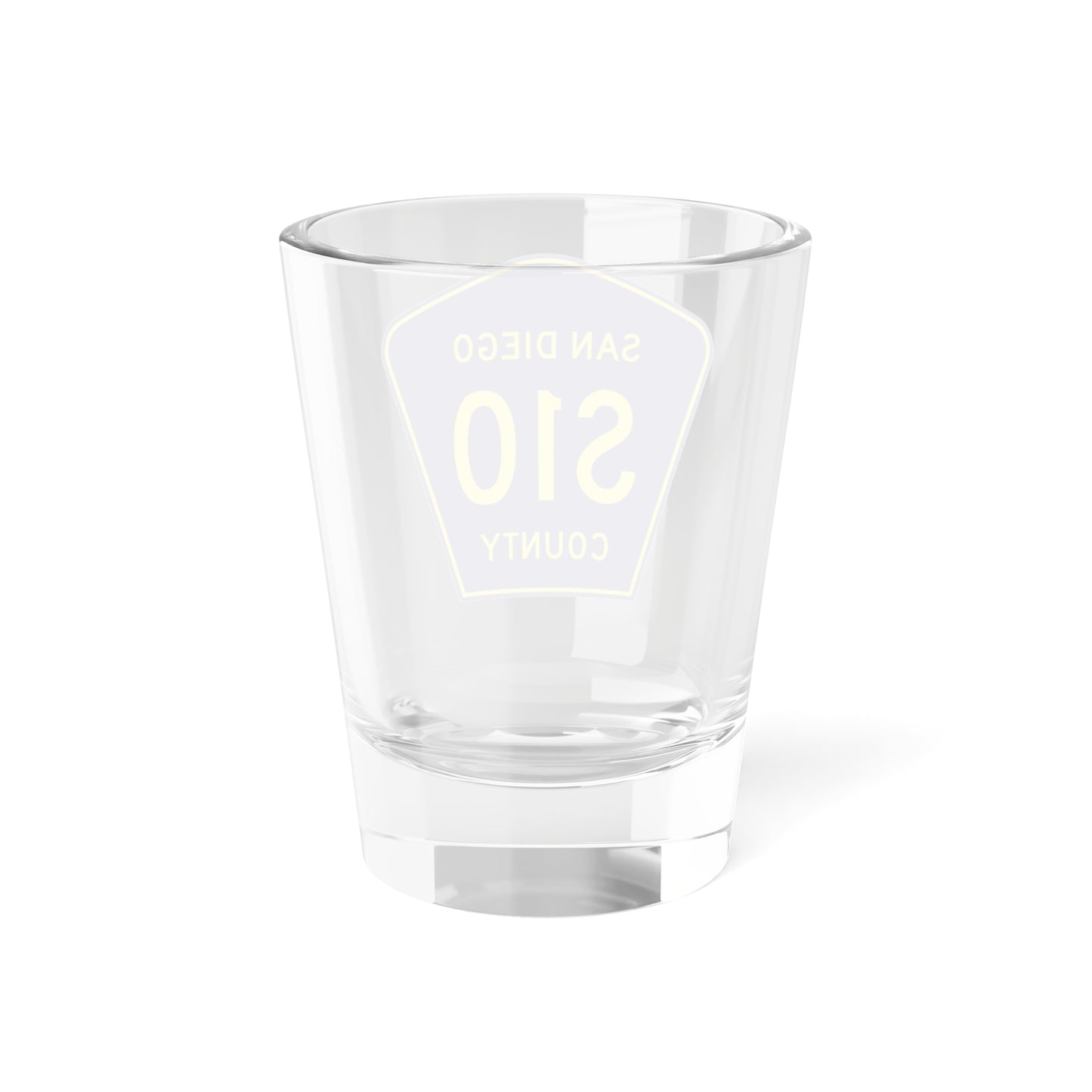 San Diego County S10 (California) (Road Sign) Shot Glass 1.5oz